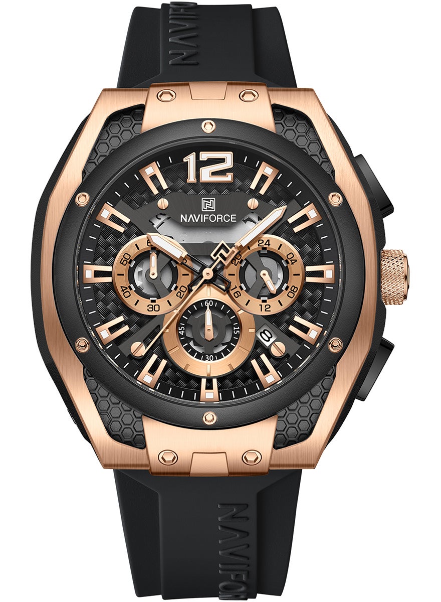 Naviforce Watch For Men NF8063-RG-B-B